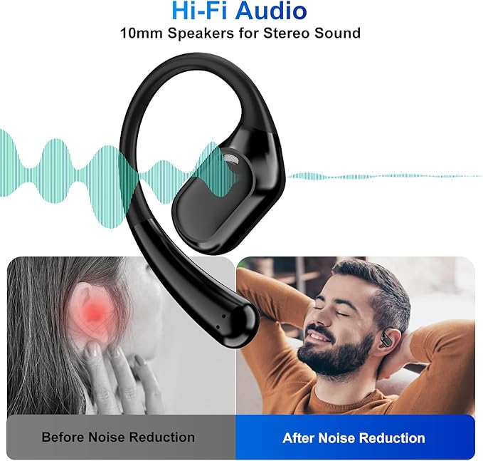 Language Translator Earbuds, Two Way Real-time Translation Device with 138 Languages Online Voice Translation, Digital Display, High Accuracy G57 (Pale Black)