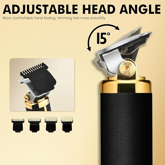 DSP Professional Hair Clippers for Men, Barber Clippers Set, Cordless Ceramic Blade, Machines for Cutting Hair, Gifts for Men