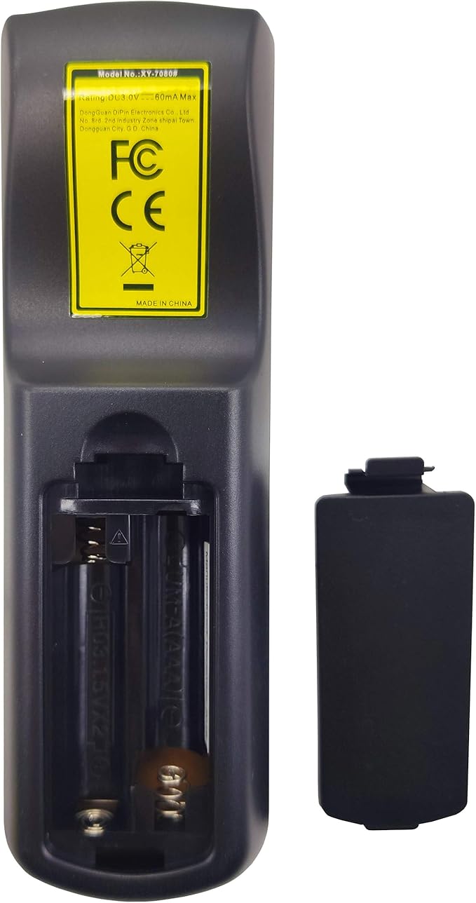 A-00009740 Projector Remote Control for ViewSonic PJD5150, PJD5151, PJD5153, PJD5155, PJD5155L, PJD5250, PJD5250L, PJD5253, PJD5255, PJD5255L, PJD5350LS, PJD5550LWS, PJD5555LW, PJD7720HD