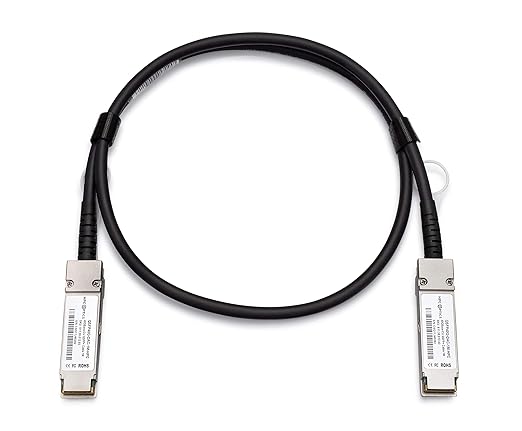Compatible with Allied Telesis AT-QSFP3CU QSFP+ to QSFP+ Twinax Cable | 40G 3M Passive DAC AT-QSFP3CU-HPC