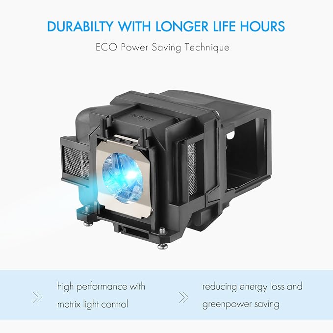 AWO V13H010L78 Replacement Lamp Bulb with Housing for EPSON ELPLP78 PowerLite Home Cinema 2030 2040 2045 2000 730HD 740HD 725HD VS230 VS330 VS335W EX3220 EX6220 EX7220 EX7230 EX7235 EX5220 EX3240