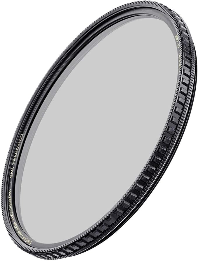 Breakthrough Filters 6 Stops 82mm Dark CPL Combination Circular Polarizer and Neutral Density Filter As One Filter