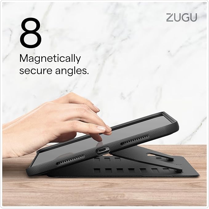 ZUGU CASE for 10.2 Inch iPad 7th / 8th / 9th Generation Case (2021/2020/2019), Protective, Thin, Sleek Design, Magnetic Stand, Sleep/Wake Cover, Magnetic Cover, Berry Purple