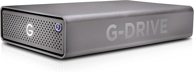 SanDisk Professional 18TB G-DRIVE Enterprise-Class Desktop Hard Drive HDD, Ultrastar Drive Inside, USB-C (5Gbps), USB 3.2 Gen 1 - SDPH91G-018T-NBAAD