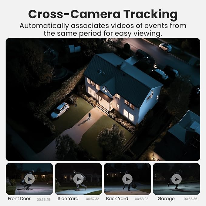 SOLIOM- True 8MP HD Security Cameras Outdoor Wireless, Add-On Camera, Solar Powered, Auto Tracking,Requires SOLIOMBASE, SOLIOMBASE Supports Up to 4 Cams