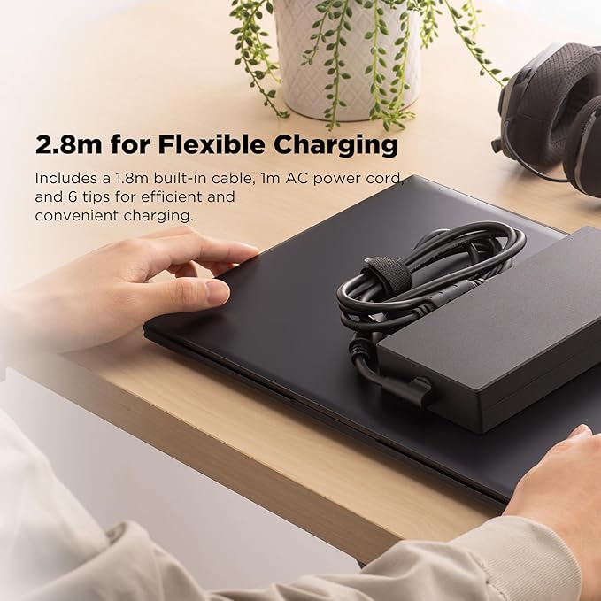 Innergie T33 330W 300W 280W Gaming Laptop Charger Power Adapter Compatible with Most Laptop Brands. (Delta Electronics)