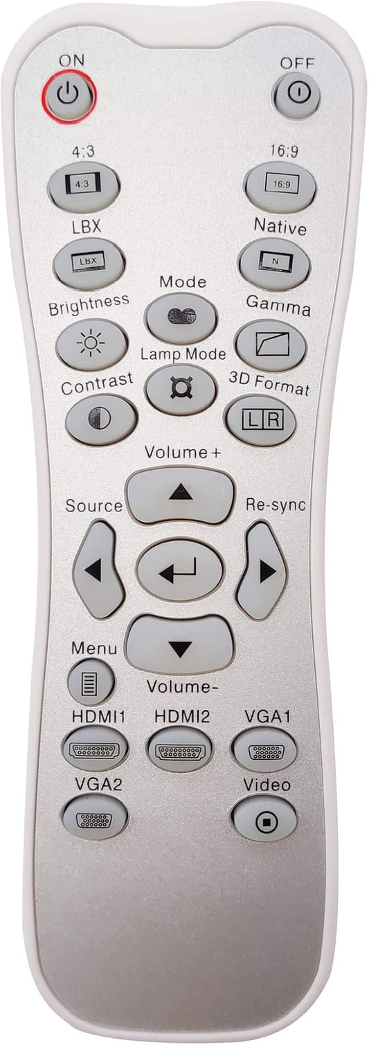 BR-3067B Projector Remote Control for Optoma DH1011, EH300, HD131X, HD131Xe, HD131Xw, HD25, HD2500, HD25e, HD25-LV, HD25-LV-WHD, HD30, HD30B