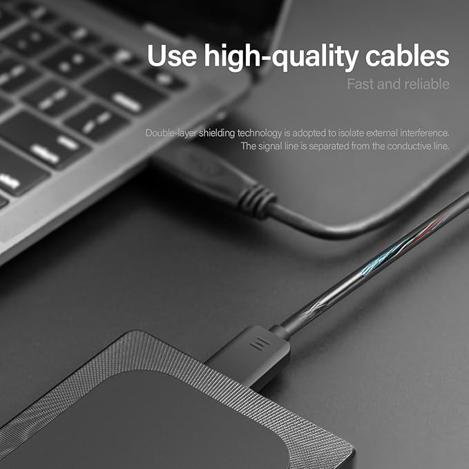 320GB External Hard Drive Ultra Slim Portable HDD-USB 3.0 for PC, Mac, Laptop, PS4, Xbox one,Xbox 360 HD-A4