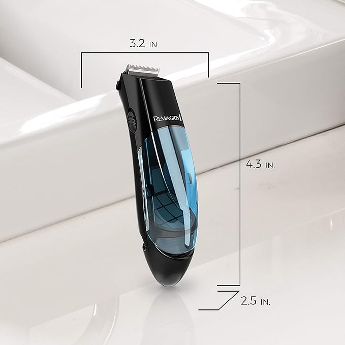 Remington Vacuum Haircut Kit, Vacuum Beard Trimmer, Hair Clippers for Men with Removable Hair Chamber and Dual Motor Power (18 Pieces) (Pack of 2)