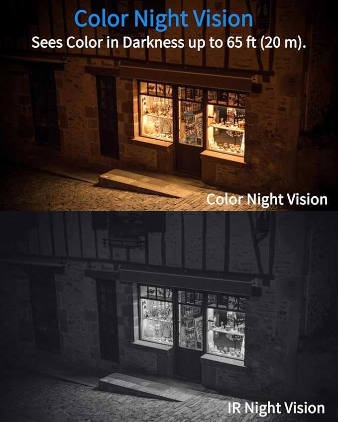 2K/4MP Solar Security Cameras Wireless Outdoor, 4 Battery Cameras with 4 Solar Panels, 5GHz & 2.4GHz WiFi, Spotlight Color Night Vision, PIR Motion Sensor, APP Remote Access for Home Security