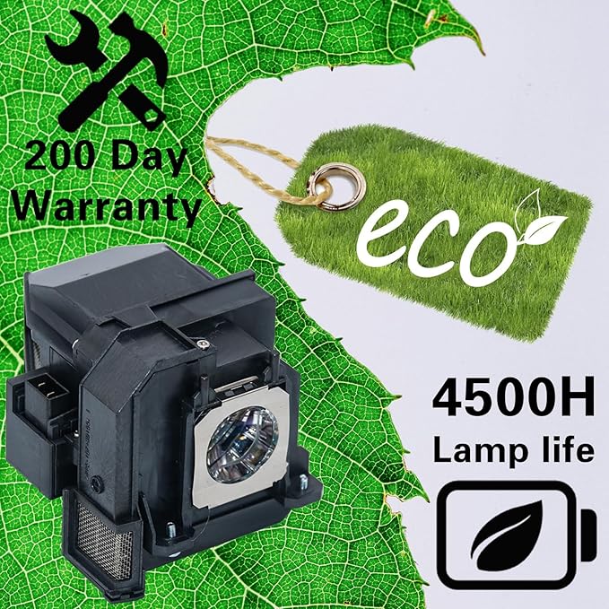V13H010L79 Replacement Projector Lamp Bulb for Epson ELPLP79 ELPLP80 BrightLink pro 595Wi 585Wi 1420Wi EB-570 EB-575W EB-575Wi PowerLite 570 PowerLite 575W BrightLink 575Wi with Housing