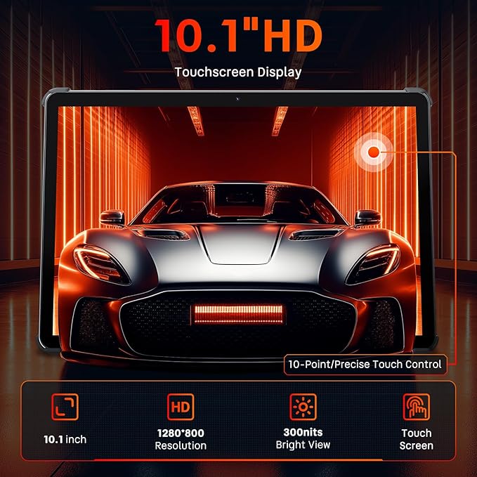 2-in-1Tablet Computer, 10.1" Touchscreen Tablet PC with Stylus and Case, Intel m3 8100Y up to 3.4GHz, 12GB RAM 256GB SSD, Win 11,for Home, Business, Students, Digital Sketching(Without Keyboard)