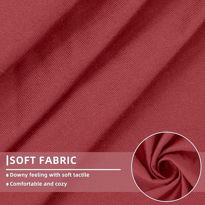 hyha Waterproof Couch Cushion Covers, Sectional Sofa Slipcovers Washable, L Shape Chaise Dog Couch Covers for Sectional Sofa, Universal Furniture Protector (1 Piece for Chaise, Wine Red)