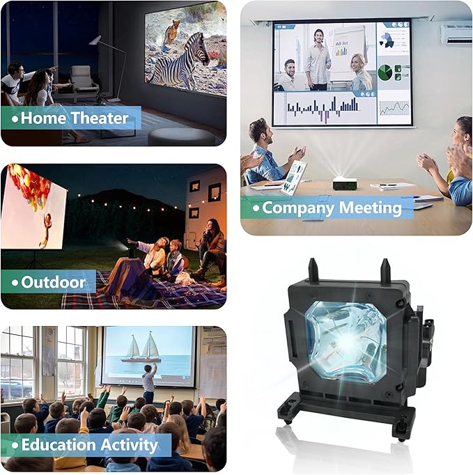 LMP-H210 Replacement Projector Lamp Bulb Compatible with Sony VPL-HW45ES VPL-HW65ES VPL-HW45EW, with Housing