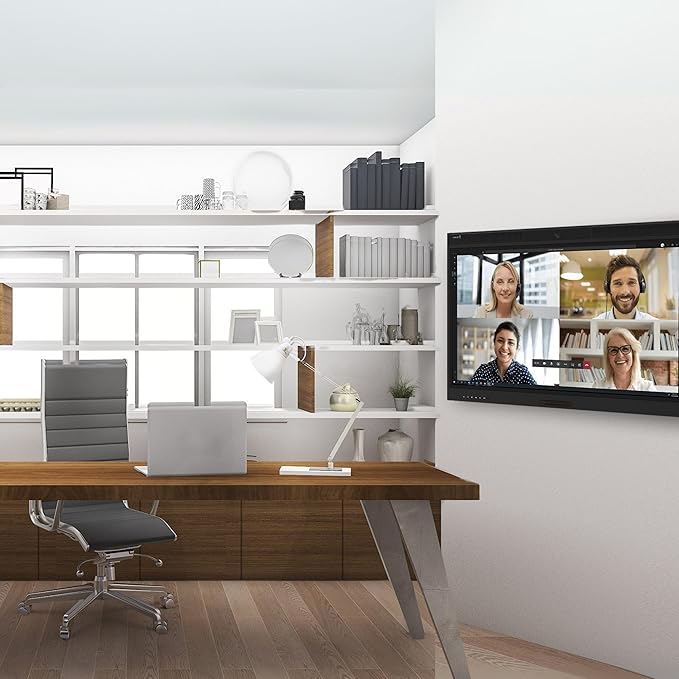 Avocor 55″ Windows Collaboration Display | Certified for Microsoft Teams | Ideal for Hybrid Workspaces, Conference Rooms and Classroom Use | 4K, 20-Point Touch, Integrated Camera & Speakers
