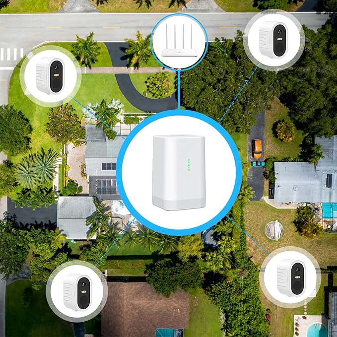 Security Cameras Wireless Outdoor No Subscription,5G/2.4G WiFi 4MP Solar Cameras for Home Security 2Cam-Kit,Supports 128GB Local Storage,PIR Alerts Color Night Vision Home Security Cameras System IP66