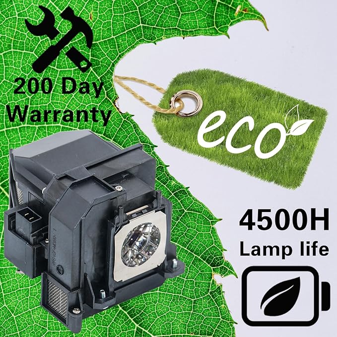 V13H010L71 Replacement Projector Lamp Bulb for Epson ELPLP71 BrightLink 475Wi 485Wi 480i PowerLite 485W 480 475W 470 EB-485Wi EB-485W EB-470 EB-1410Wi EB-475Wi EB-475W EB-1400W with Housing