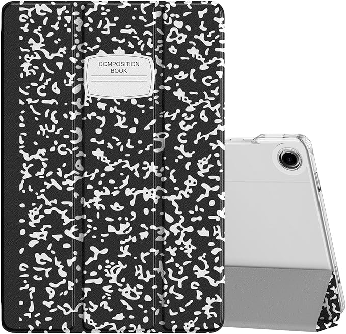 MoKo Case for Galaxy Tab A9+/A9 Plus 11 inch 2023, Slim Stand Protective Smart Cover with Hard PC Translucent Back Shell for Tab A9 Plus Tablet (SM-X210/X216/X218), Auto Wake/Sleep, Notebook Black