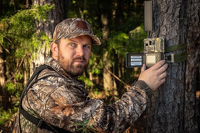 Spartan Camera GoLive2 4G LTE Trail Camera, 96°FOV Wide-Angle, Live Stream, Anti-Theft GPS, On-Demand Image & Video Capture, Real-time Updates, Built-in Lithium, Spartan Areus camo (1, Verizon)