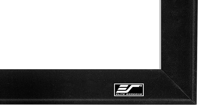 Elite Screens Sable Frame 2, 165-Inch Fixed Frame Projector Screen, 16:9 8K/4K Ultra HD & Active 3D Ready, ISF-Certified Material, Ideal for Home Theater, Office, and Indoor Presentations, ER165WH2
