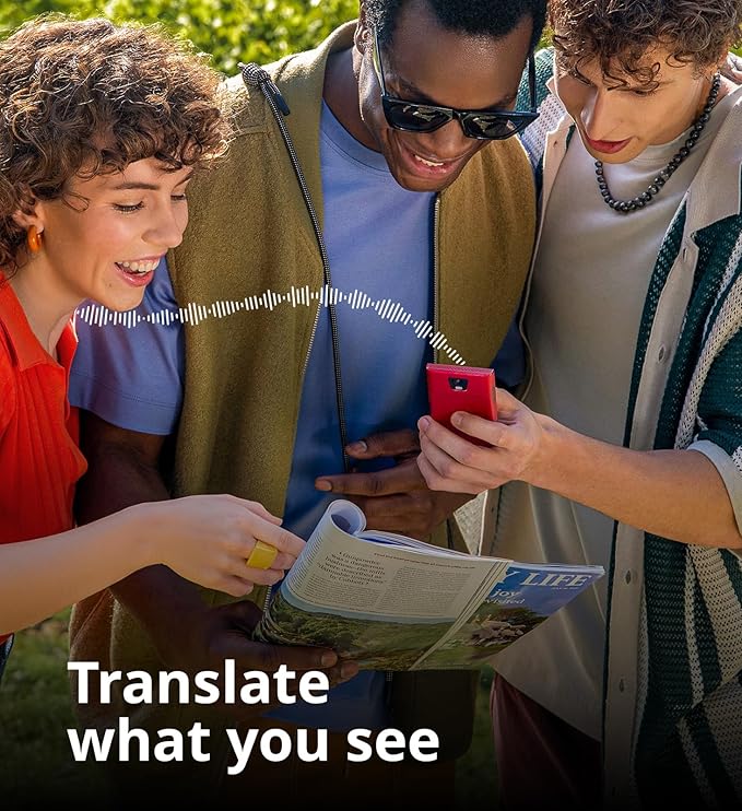 Vasco Translator Q1 | AI Voice Cloning Language Translator Device | 113 Languages | Free Lifetime Internet in Nearly 200 Countries | Mystic Plum