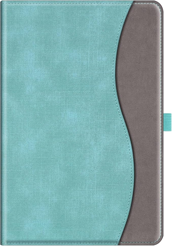 Fintie Case for Samsung Galaxy Tab A9 Plus/A9+ 5G 11 Inch 2023 Model (SM-X210/X216/X218), Multi-Angle Viewing Smart Stand Back Cover with Pocket Auto Wake/Sleep, Turquoise
