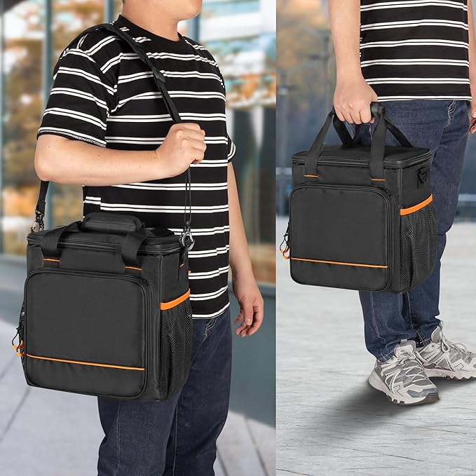 Travel Carrying Case Compatible with Nebula Mars 3/Cosmos Laser 4K/SE, Projector Storage Case Bag with Accessories Pockets(Patent Design)