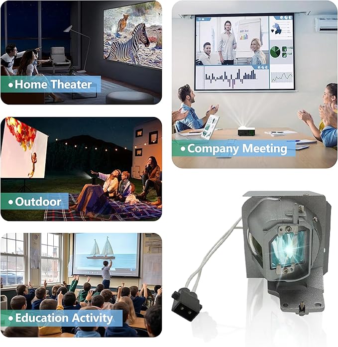 BL-FP240E/SP.78V01GC01 Replacement Projector Lamp Bulb Compatible with Optoma HD143X HD243X HD27E UHD60 UHD30 UHD50 UHD50X UHD51 UHD51A UHD52ALV HD39darbee HD144X WU336 EH334 EH335