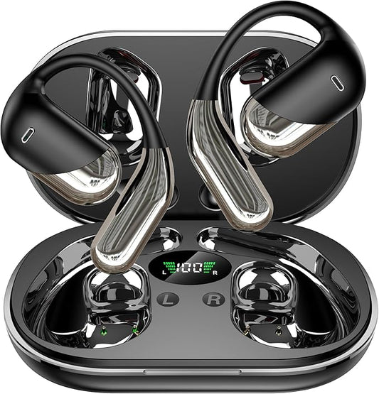 Translation Earbuds Real Time - AI 144 Language Translator Earbuds, Audifonos Traductores Inglés Español, 3-in-1 Translating Device, Translate Ear Buds for Travel Business Learning with Charging Case