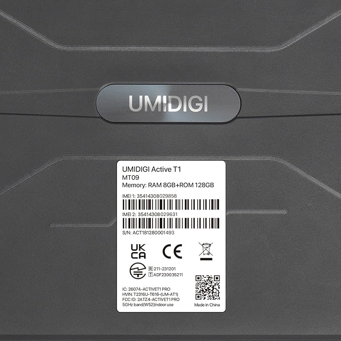 UMIDIGI 2K 11inch Rugged Tablet Android,Active T1 Octa-core 16GB RAM+128GB ROM,10000mAh,16+16+8MP Camera Waterproof Tablet with SIM Card Slot Unlocked/Stylus Pen/4G LTE/WiFi-5/BT 5.0/GPS,Warranty