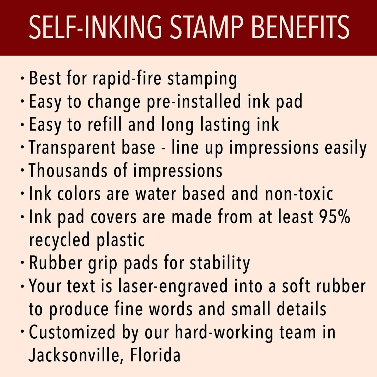 Kentucky Rectangular Notary Stamp | Official State Notary Stamp | Official Seals | Meets State Specifications (Kentucky, Rectangular Stamp)