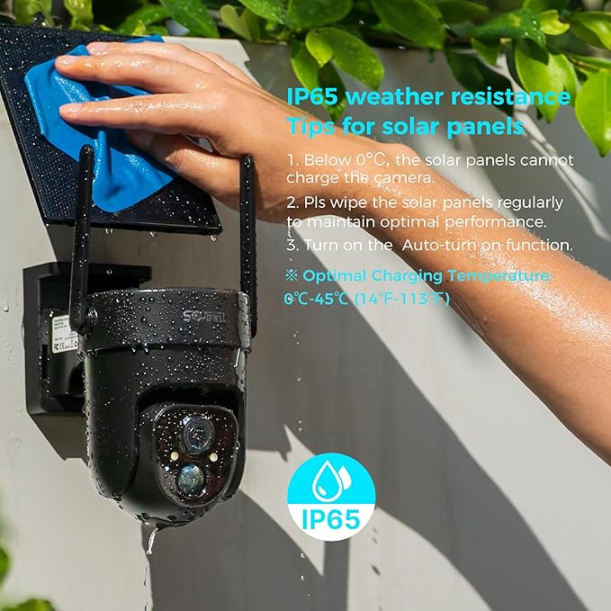 Vicohome 2QB 2K AI Solar Security Camera Wireless Outdoor, Battery Powered Cam, Two Way Audio, Motion Detection, Color Night Vision, Easy to Setup, Audible Flashlight Siren, 180 Days Exchange Policy