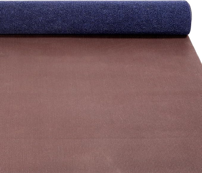 Marine Carpet,5 FT x 20 FT Deep Blue Indoor Outdoor Rug 0.2" Thick Boat Carpeting with Water-Proof TPE Backing, Non-Slip Outdoor Marine Carpet Roll for Home, Patio, Porch, Deck