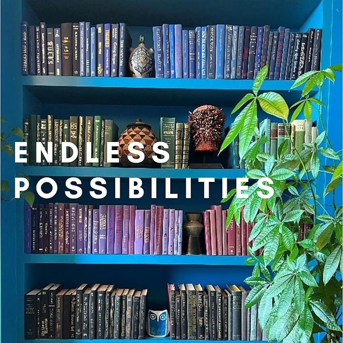 Curated Decorative Books Hardcover Décor Books for Home Décor, Choose Color, Interior Design, Office, Wedding Display, Instant Library, or Staging (One Foot, Purple)
