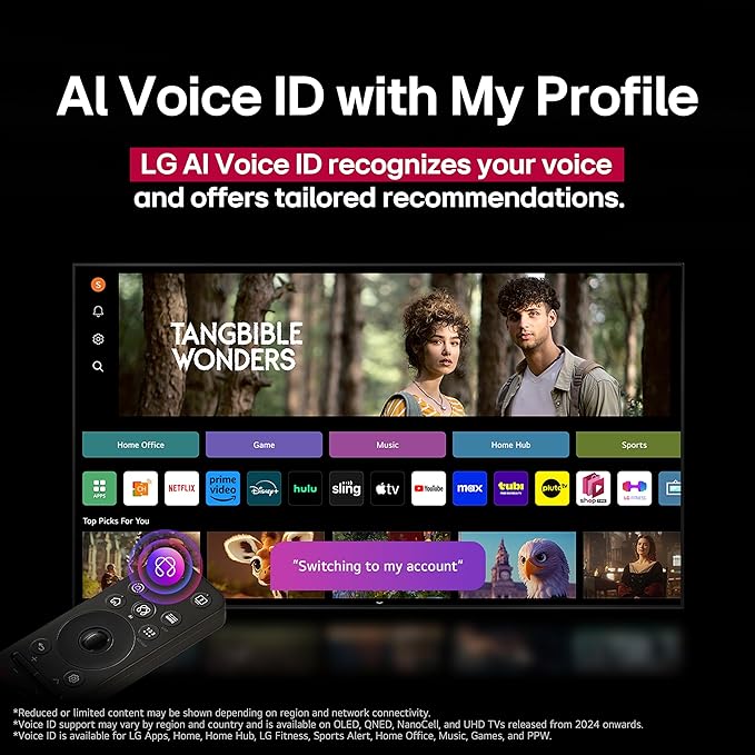LG 83-Inch Class OLED AI 4K B5 Series Smart TV w/Dolby Atmos, Dolby Vision, HDR10, AI Super Upscaling 4K, Filmmaker Mode, Wow Orchestra, Alexa Built-in (OLED83B5PUA, 2025)