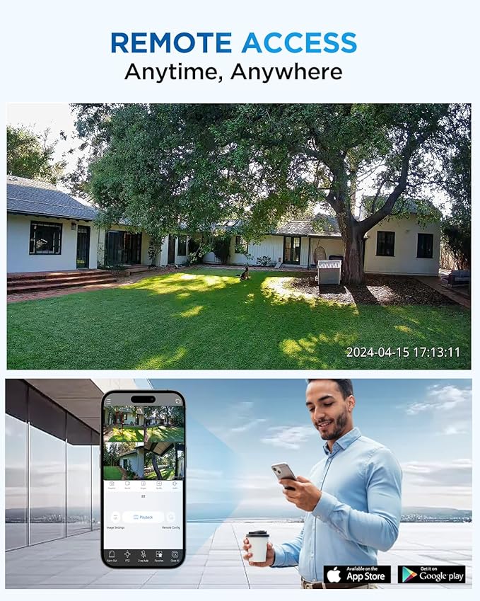 4COVR 16 Channel PoE Security Camera System 4K, Human/Vehicle Detection, 12X IK10 Vandal-Proof 8MP Wired Commercial Dome IP Camera IP67, NVR & 4TB HDD, Business Surveillance Outdoor, LY54AX8M1612-1