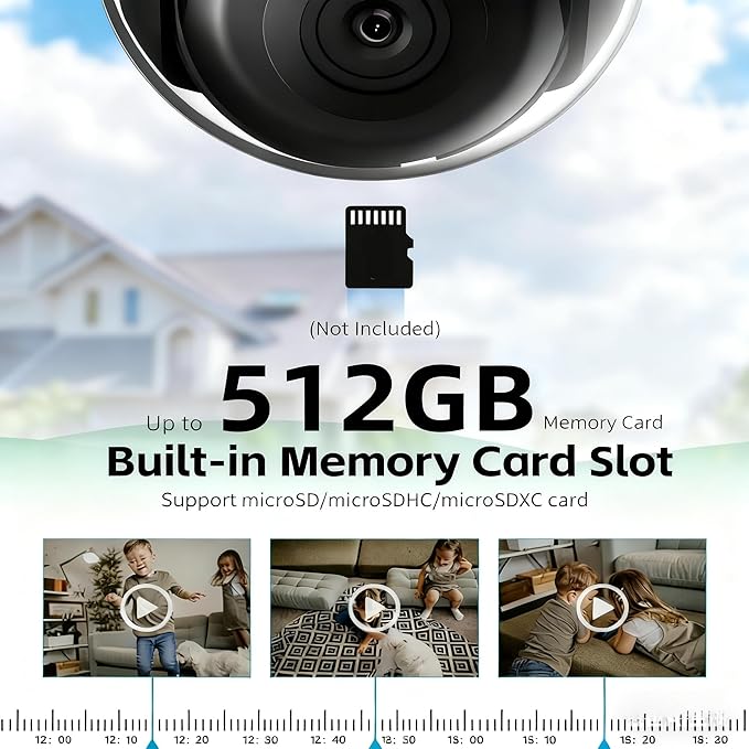 DS-2CD2183G2-I 4K 8MP Hik PoE Dome IP Camera Indoor Outdoor, Acusence, Human/Vehicle Detection, 98ft IR Night Vision, H.265+, IP67, 512GB microSD Card, 2.8mm Lens Hik-Connect APP