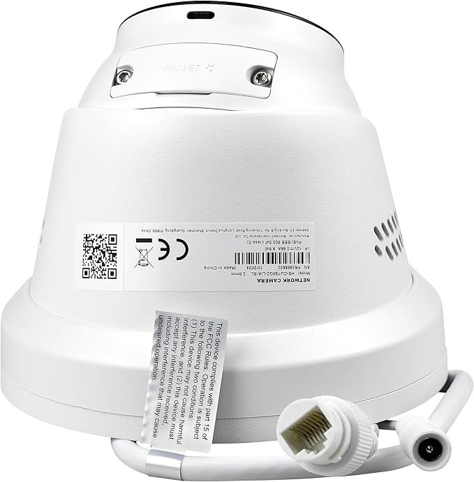 4K Outdoor Turret PoE Camera - 8MP Active Deterrent IP Camera w/Smart Color Night (98ft), 2-Way Audio, Human/Vehicle Detection, Full Metal IP67, 127° Wide Angle, 120dB WDR, Hik-Connect/SADP