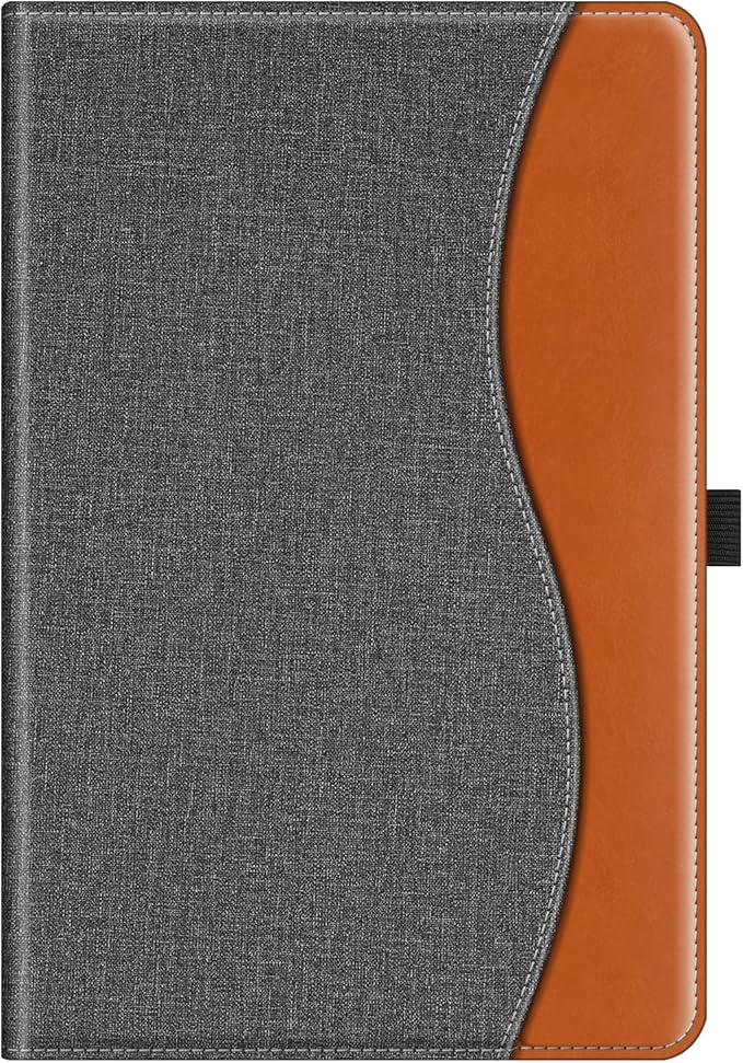 Fintie Case for Samsung Galaxy Tab A9 Plus/A9+ 5G 11 Inch 2023 Model (SM-X210/X216/X218), Multi-Angle Viewing Smart Stand Back Cover with Pocket Auto Wake/Sleep, Denim Gray
