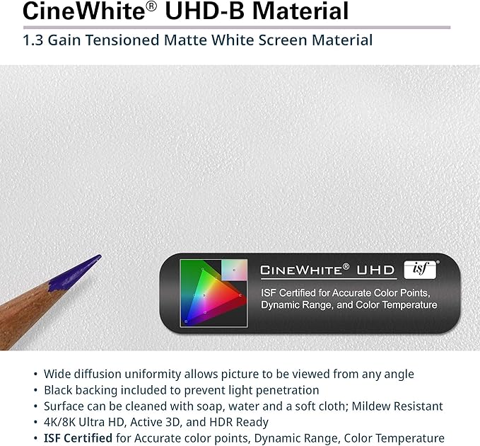 Elite Screens Yard Master 2, 110 inch Outdoor Projector Screen with Stand 16:9, 8K 4K Ultra HD 3D Fast Folding Portable Movie Theater Cinema 110" Indoor Foldable Easy Snap Projection Screen, OMS110H2