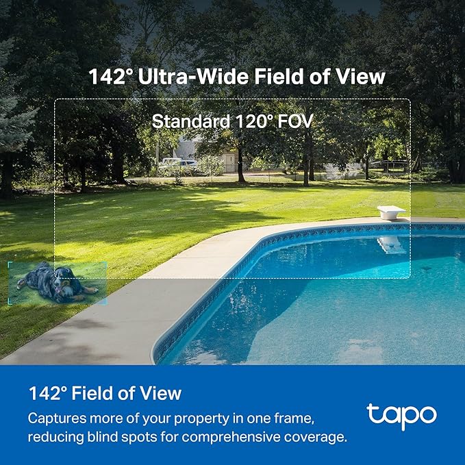 Tapo MagCam 2K Solar, Outdoor Battery Camera+Magnetic Base+Solar Panel, Wireless Camera, 2K QHD, 150° Super-Wide FOV, Free Person/Vehicle/Pet Detection, SD/Cloud Storage, Starlight Color Night Vision