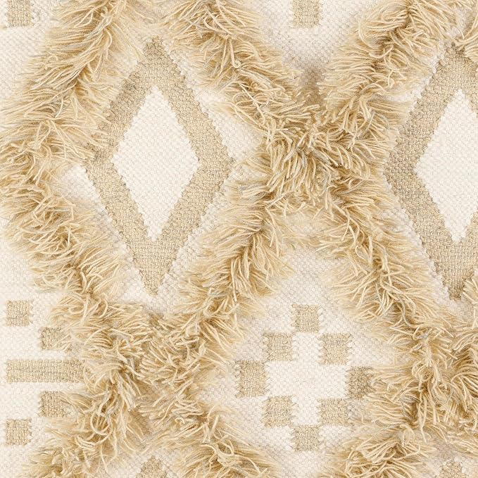 Mark&Day Wall Hanging, Windigsteig Coastal Farmhouse Khaki Tapestry Wall Hanging for Living Room, Bedroom, Office or Kitchen (48"H x 24"W)