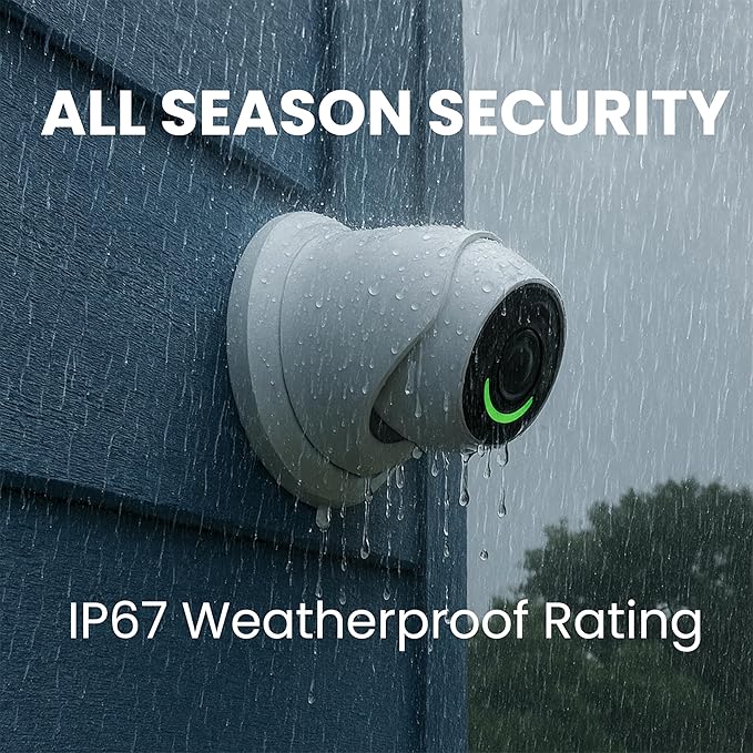 Lorex 4K+ 16 Channel (8 Wired + 8 Fusion Wi-Fi) 2TB NVR System | 3 White 4K Dome Cameras (No Cables) | Smart Security Lighting | Person & Vehicle Detection | Color Night Vision | IP67 Weatherproof