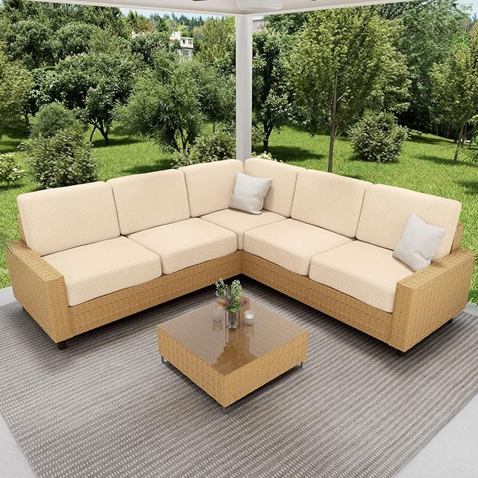 hyha Waterproof Couch Cushion Covers for Pets, Non Slip Sofa Seat Cover for Dogs Washable, Soft Thick Stretch Jacquard Fabric, Sofa Slipcovers with Elastic Bottom (1 Piece for Backrest M, Beige)